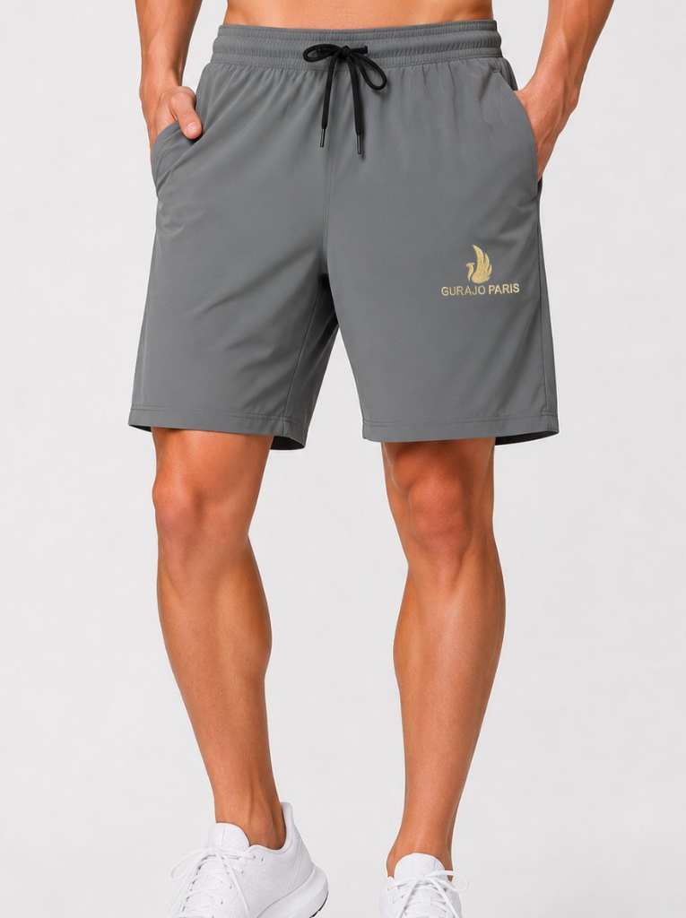 Men’s Relaxed Fit Sports Shorts – Dark Grey