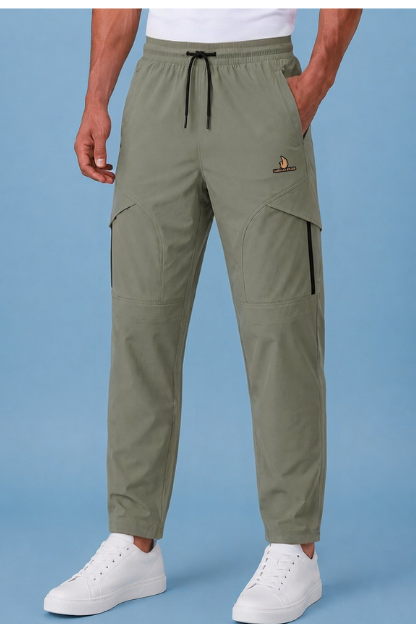 Men’s Light Olive NS Check Cargo